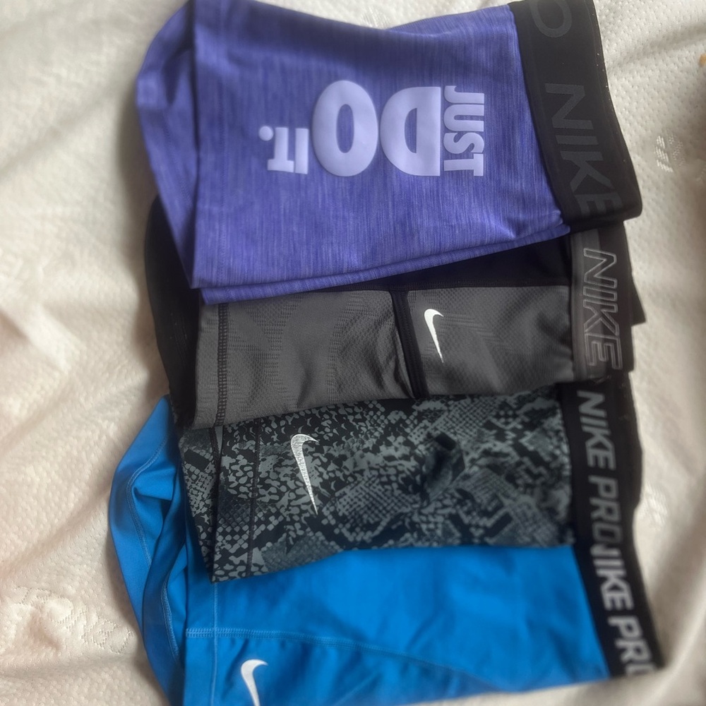 Nike Pro Athletic Shorts Set